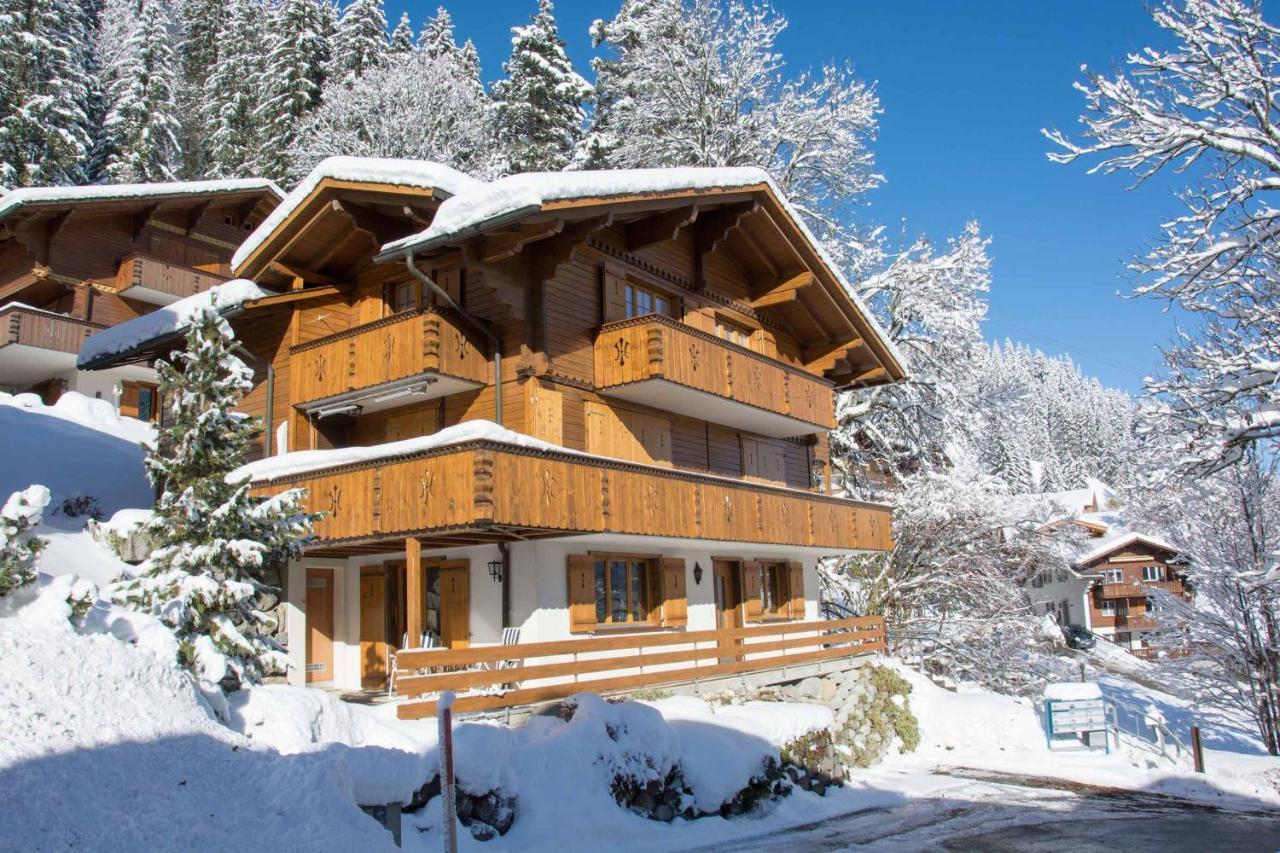 Ferienwohnung Senggi Adelboden Exteriör bild
