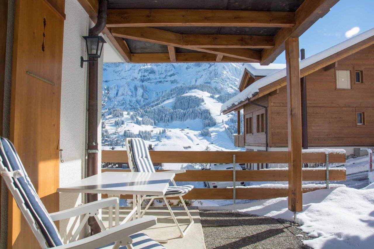 Ferienwohnung Senggi Adelboden Exteriör bild